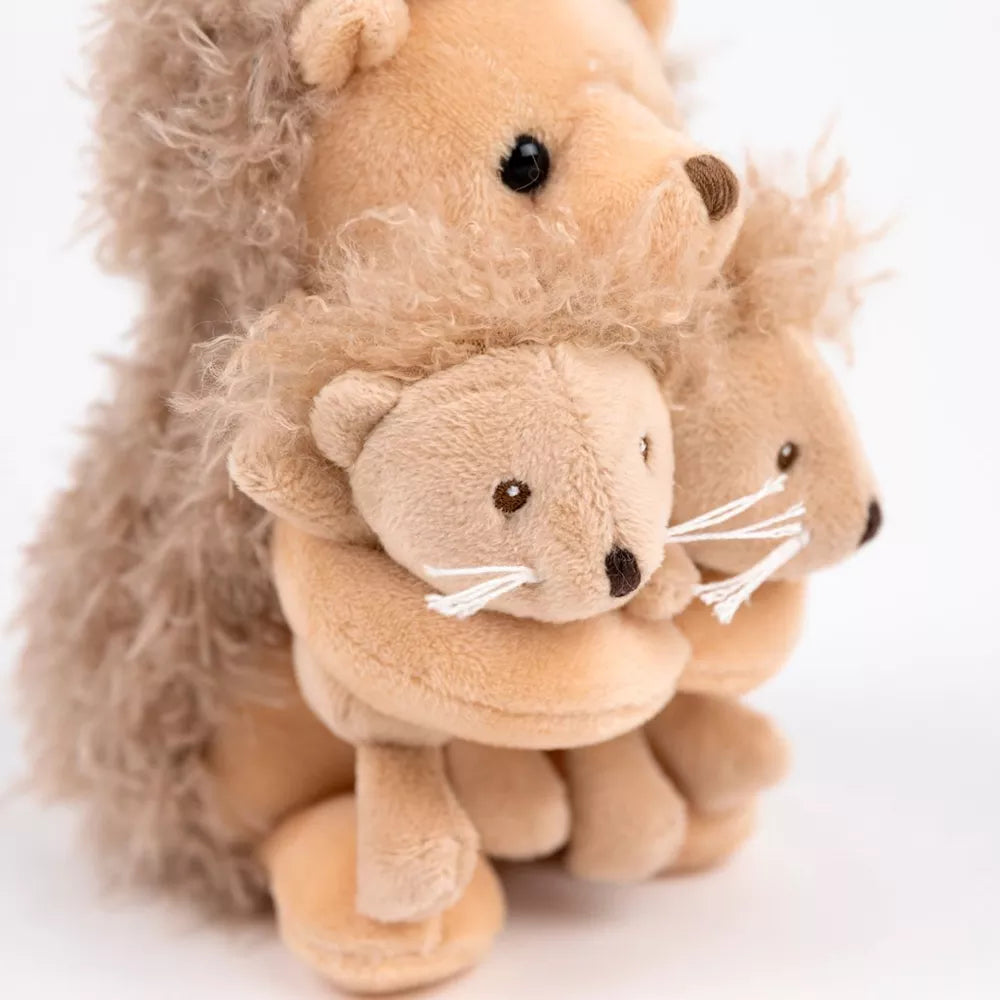 Egmont Toys knuffel egel met tweeling 5420023046833