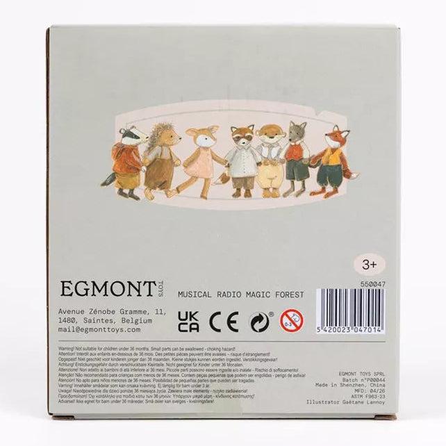 Egmont Toys muziekradio Magic Forest 3 jr+