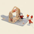 Egmont Toys vilten huisje brandweerkazerne met miniatuurvriendje 18 mnd+