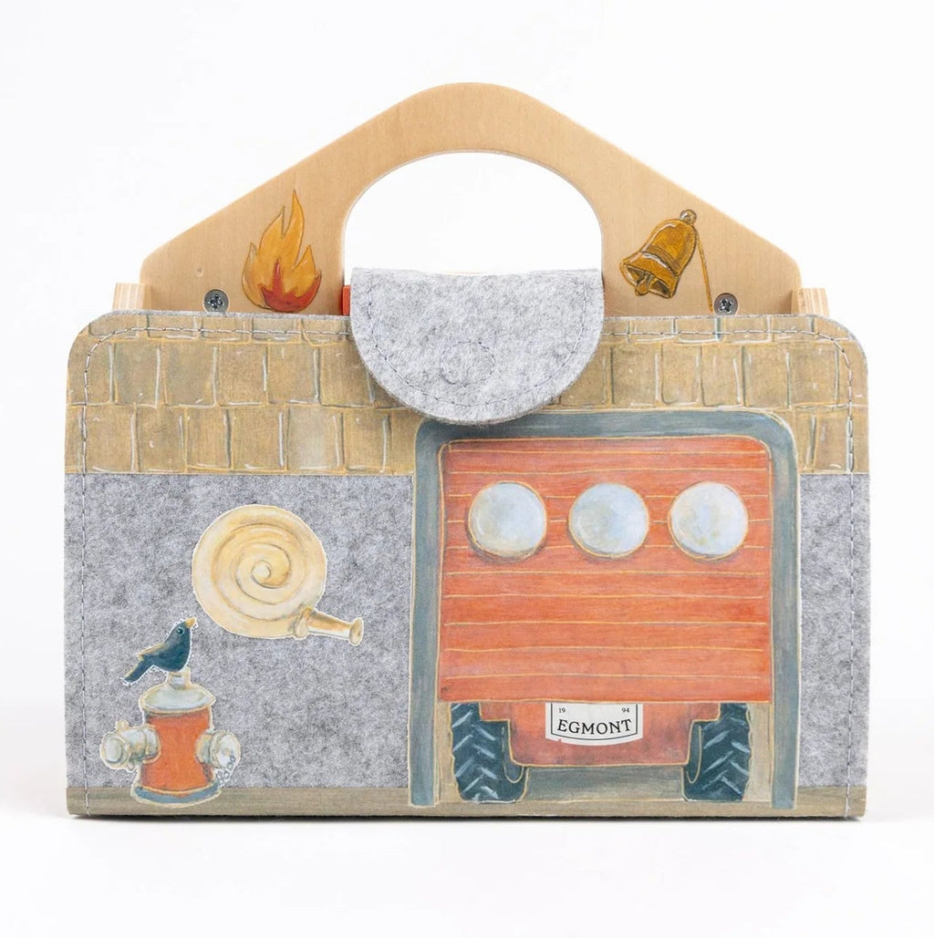 Egmont Toys vilten huisje brandweerkazerne met miniatuurvriendje 18 mnd+ ET710005