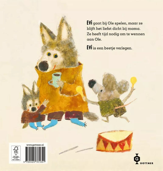 Evi is een beetje verlegen 3jr 9789025781651 a