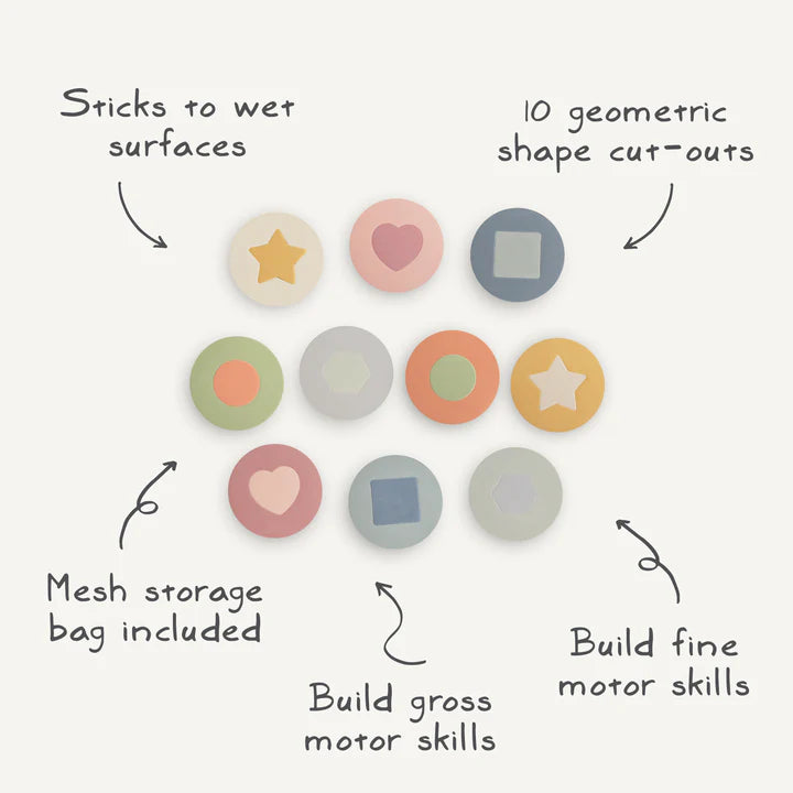 Mushie foam bath puzzle 3 jr+ EVA schuim