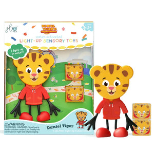 Glo Pals light up character Daniel Tiger 3jr+ GP-FIN-CHAR-DTIG