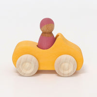 GRIMMS auto geel  + regenboogvriend  09306