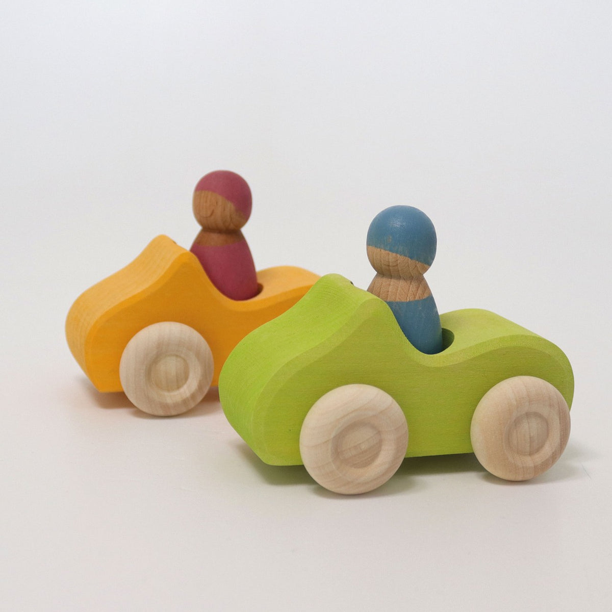 GRIMMS auto geel  + regenboogvriend  09306 c