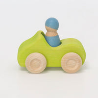 GRIMMS auto groen  + regenboogvriend 1 09305