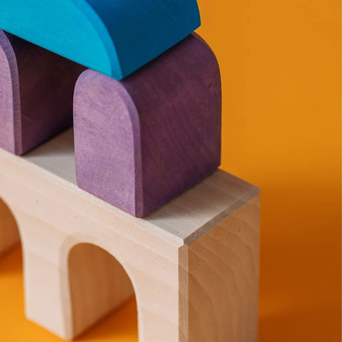 GRIMMS houten blokkenset Floors 1 jr+