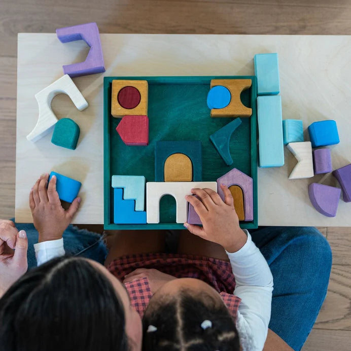 GRIMMS houten blokkenset Floors 1 jr+ kopen