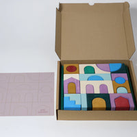 GRIMMS houten blokkenset Floors 1jr 4048565431057 i