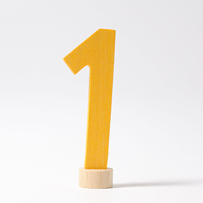 GRIMMS jaarring steker cijfer 1 04601