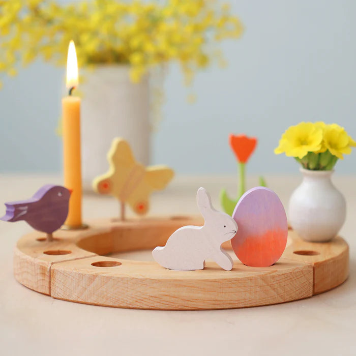 GRIMMS_jaarring_steker_set_Pasen_oranje 4048565030618 b