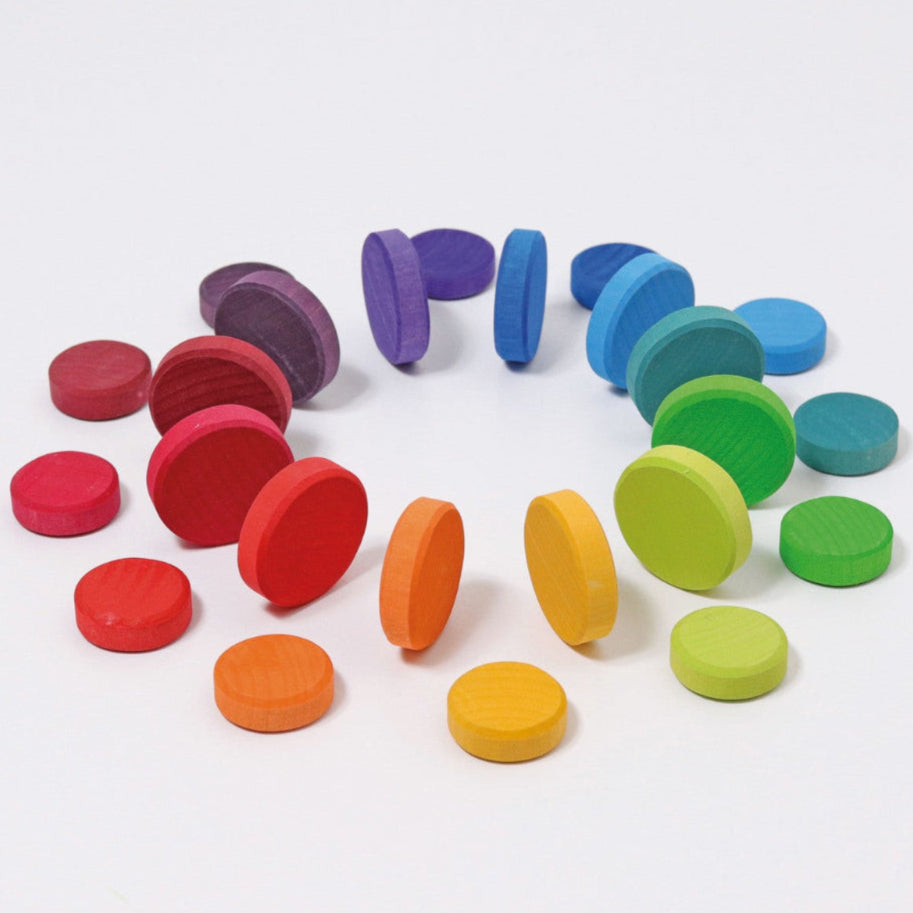GRIMMS munten regenboog classic 3 jr+