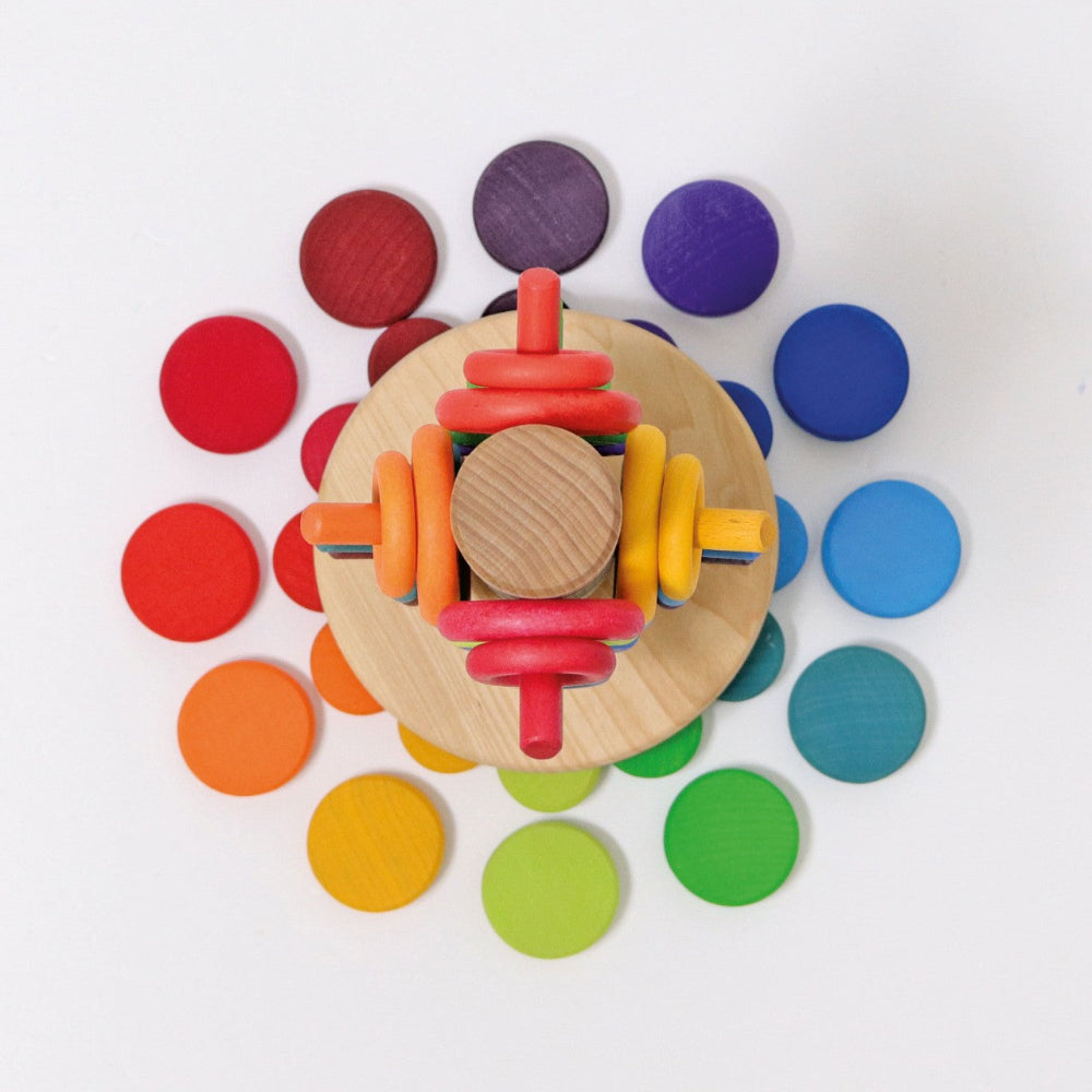 GRIMMS munten regenboog classic 3 jr+ 4048565103121