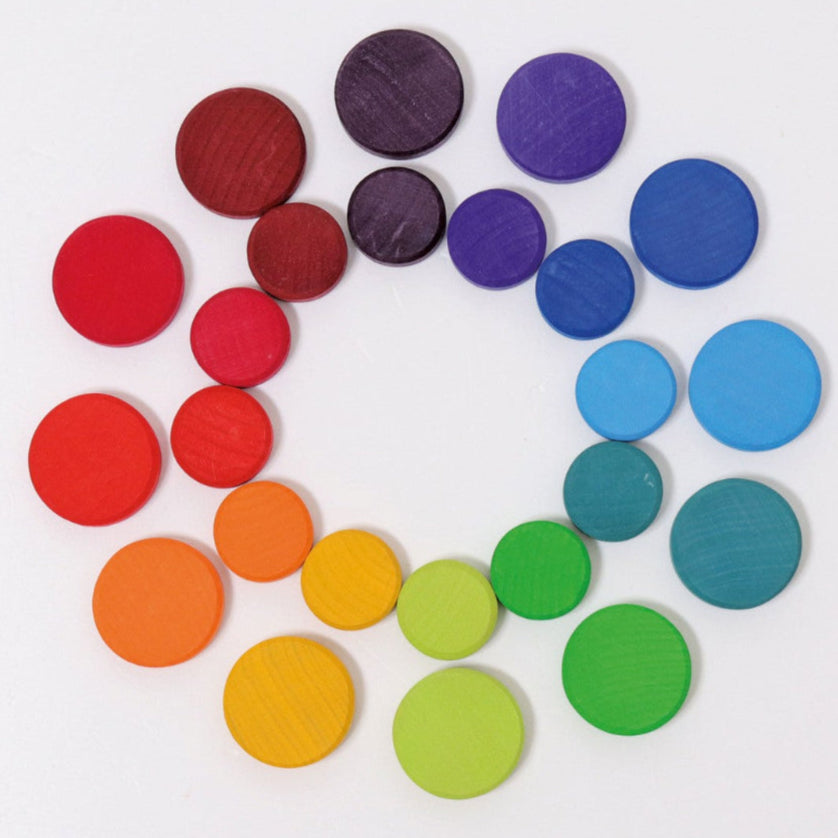 GRIMMS munten regenboog classic 3 jr+10312c
