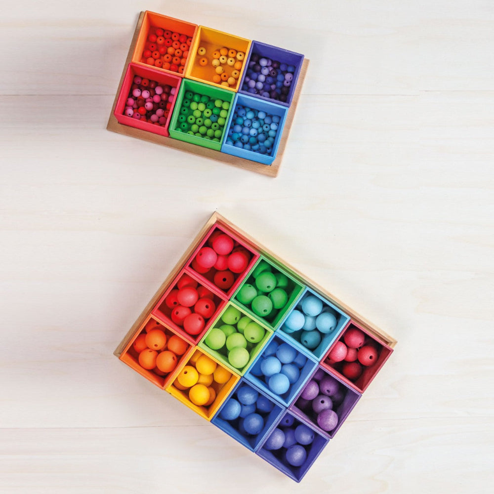 GRIMMS sorteerbak regenboog groot 3 jr+ 10299
