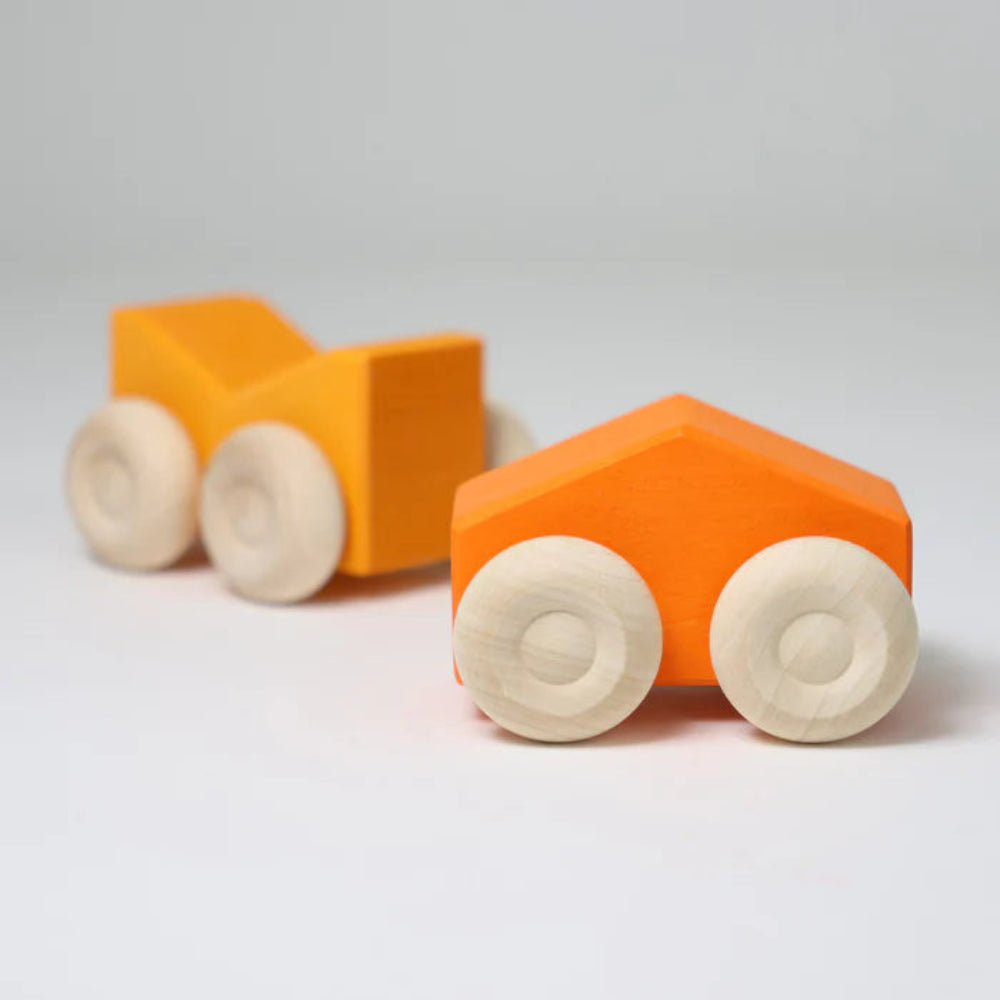 GRIMMS stapel auto's oranje 0 mnd+ kopen