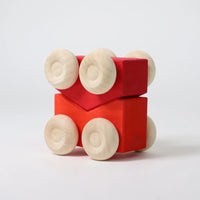 GRIMMS stapel auto's rood 0 mnd+09332
