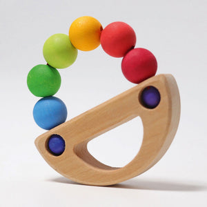 GRIMMS babyspeeltje regenboog boot  08126