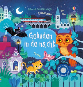 Geluiden in de nacht - geluidenboek 1 jr+