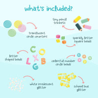 Glo Pals Funfillers ABC & 123 3 jr+GPFFPKABC123d