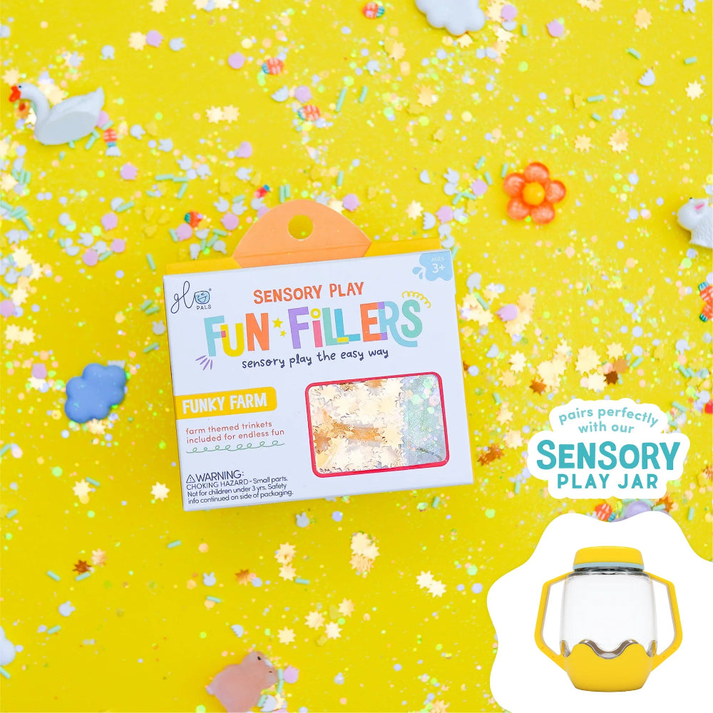 Glo Pals Funfillers funky farm 3 jr+GPFFPFARMb