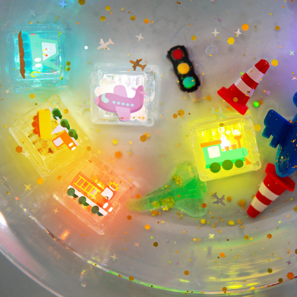 Glo Pals cubes Auto 6 stks 3 jr+GP6PKAUTOd
