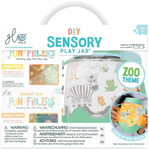 Glo Pals sensory jar DIY set zoo 3 jr+GPJARSETGREENc