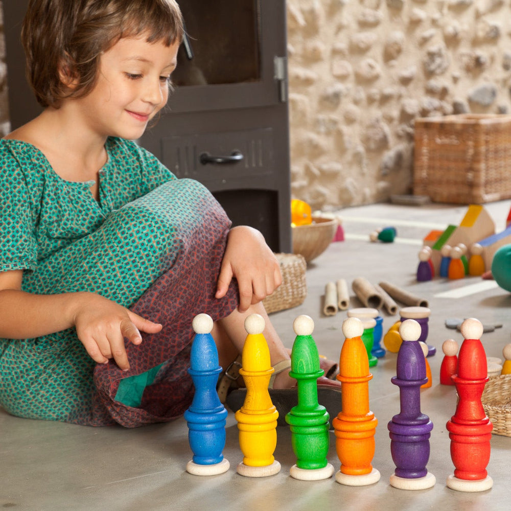 Grapat nins poppetjes, bakjes en munten 18 stks 1 jr+ 8436580870016