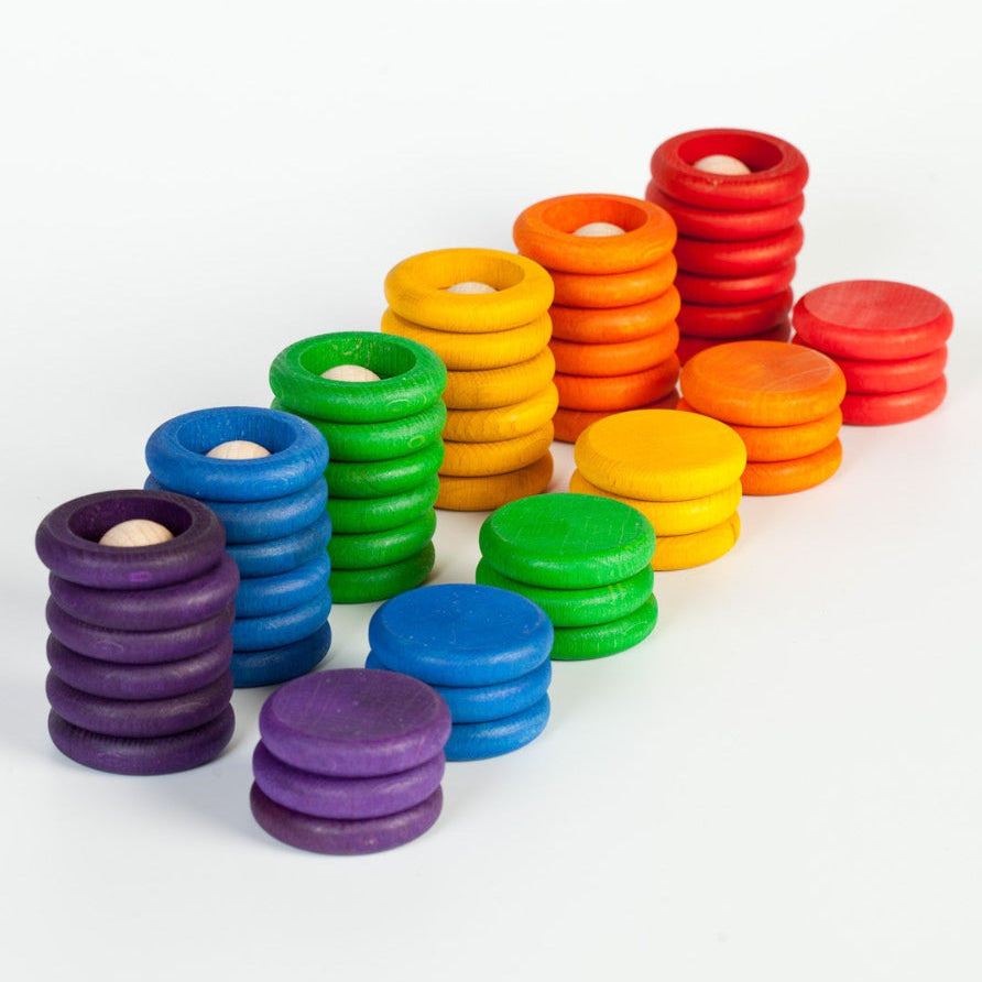 Grapat poppetjes ringen en munten 60-delig 8436580870023 b