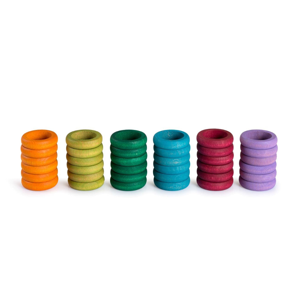 Grapat ringen 6 alternatieve kleuren 36 stks 8436580870825 a