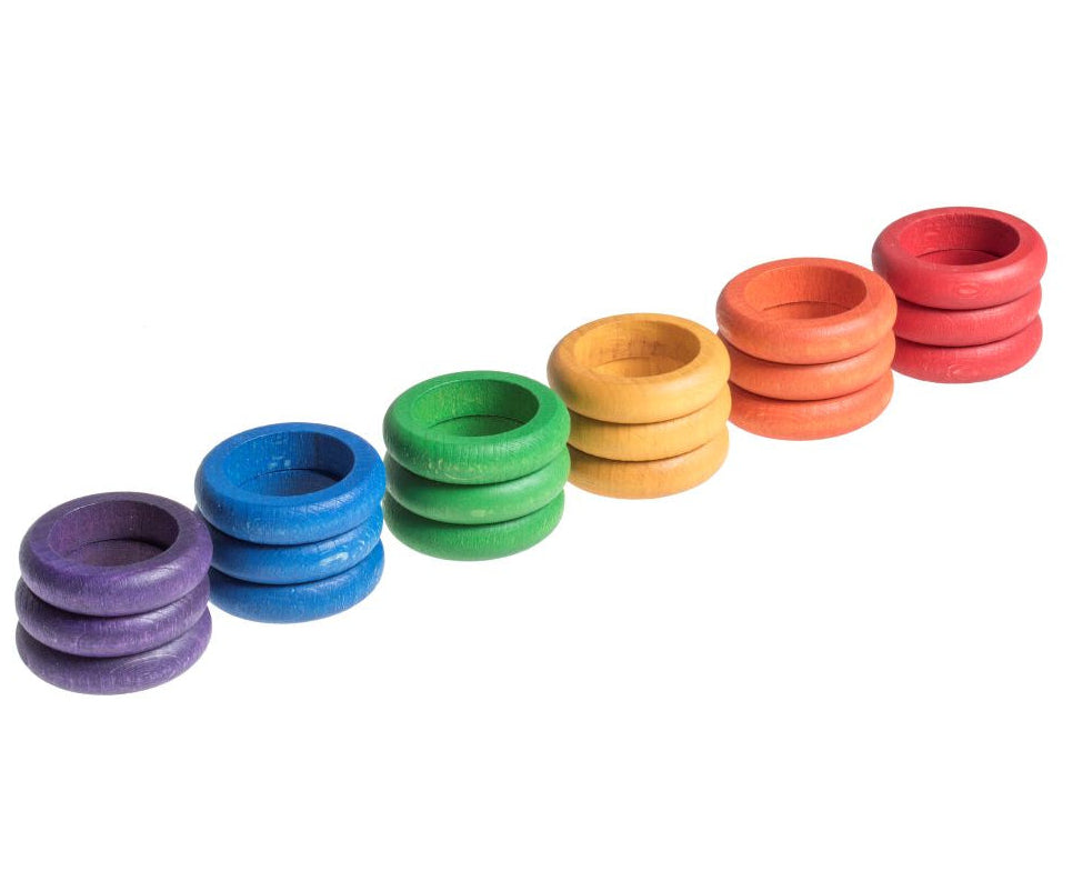 Grapat ringen 6 kleuren 18 stks 8436580870702 b