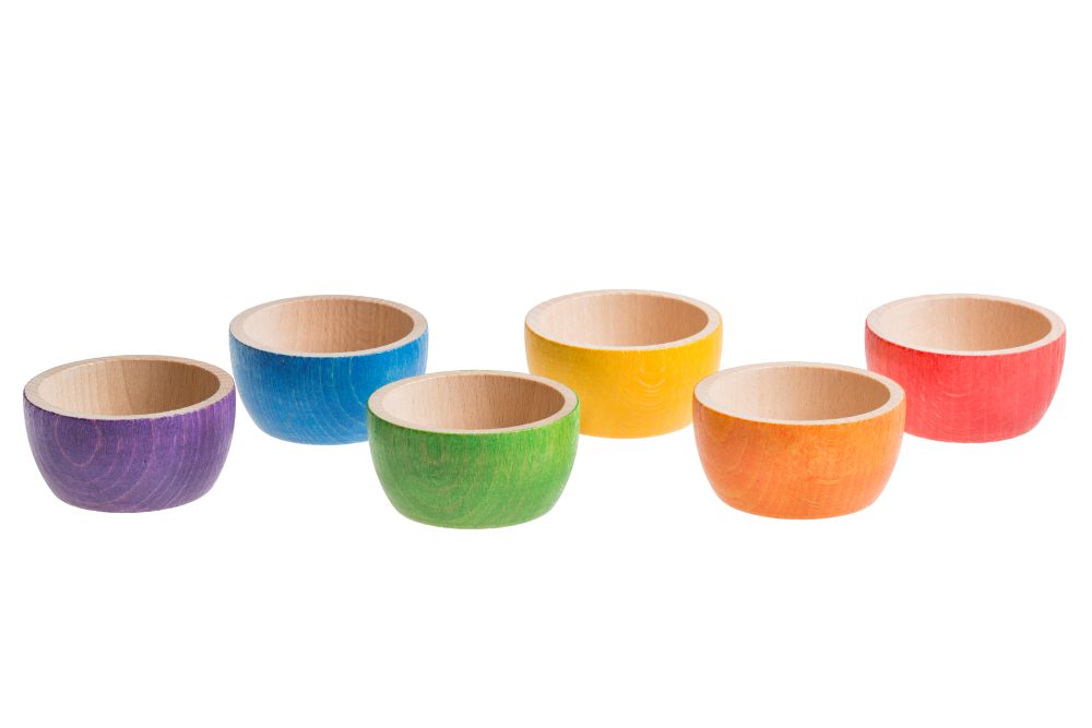 Grapat regenboog bakjes 6 stks 18 mnd+ kopen