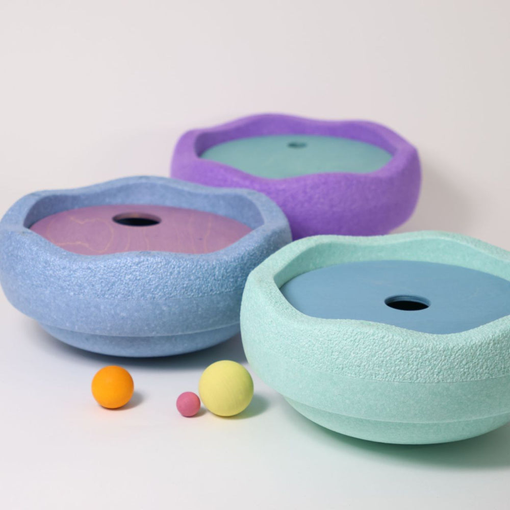 GRIMMS x Stapelstein Rolling Discs Cool Pastel