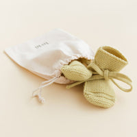 HVID slofjes light yellow 0-9 mnd b