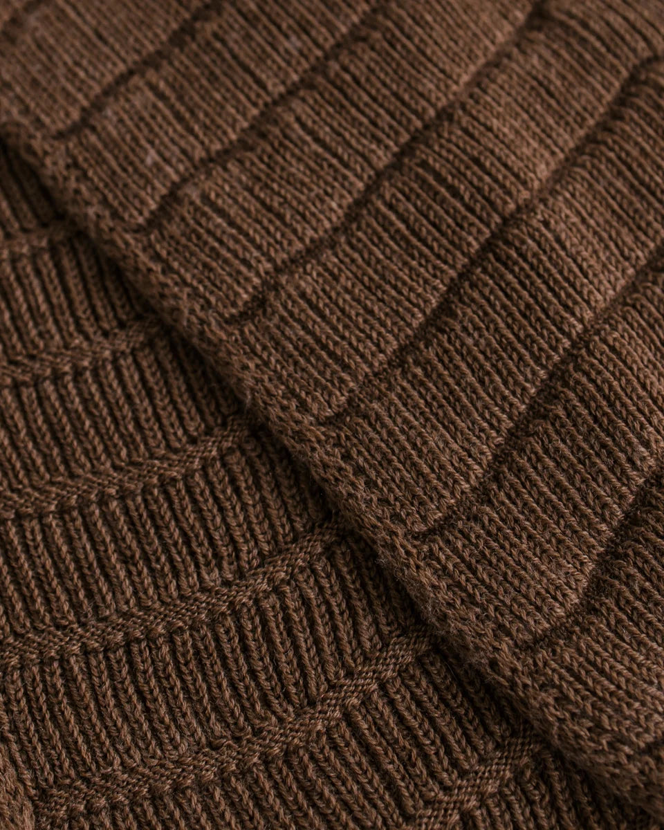 HVID sjaal Jacobino mocha 1-6 jr 5404027808871