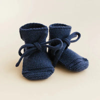 HVID slofjes blue 0-9 mnd