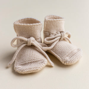 HVID slofjes cream 0-9 mnd