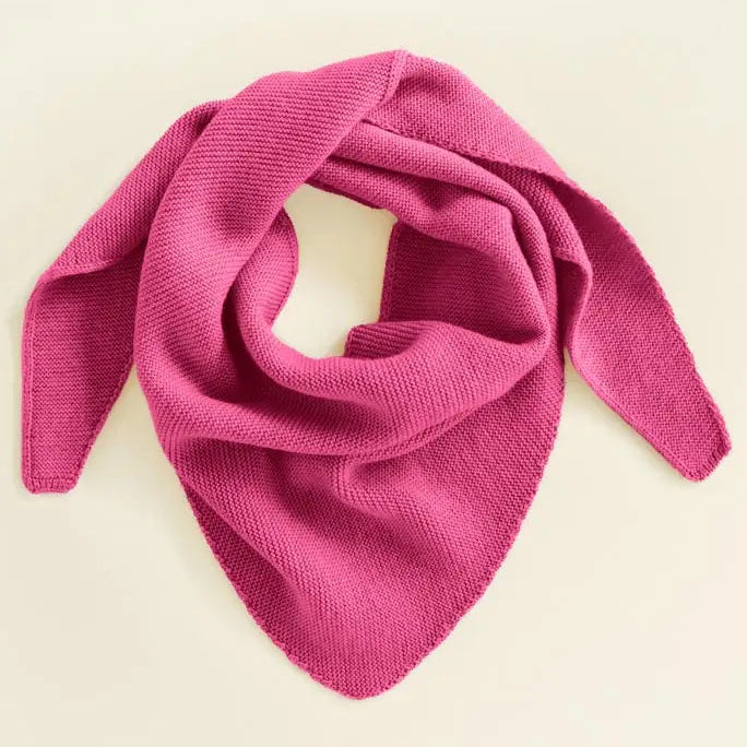 HVID triangle sjaal Josephine fuchsia 5404027811413