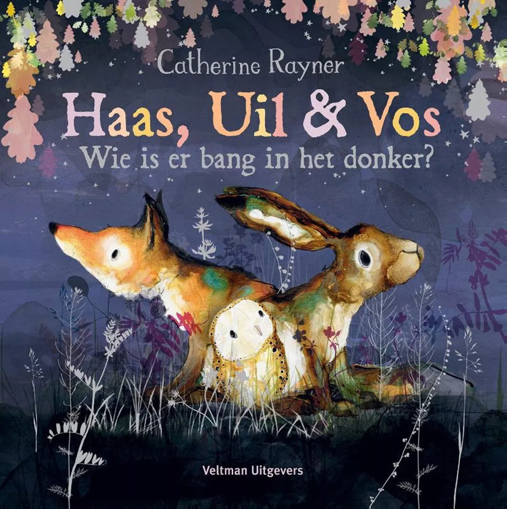 Haas_uil_vos Wie is er bang in het donker 9789048322770 a