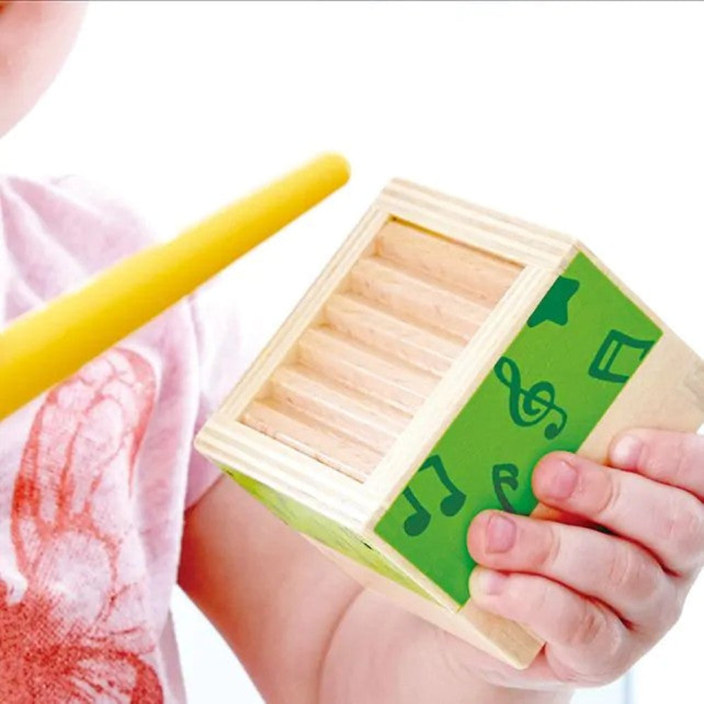 Hape muzikale stapelblokken 18 mnd+ hout + plastic