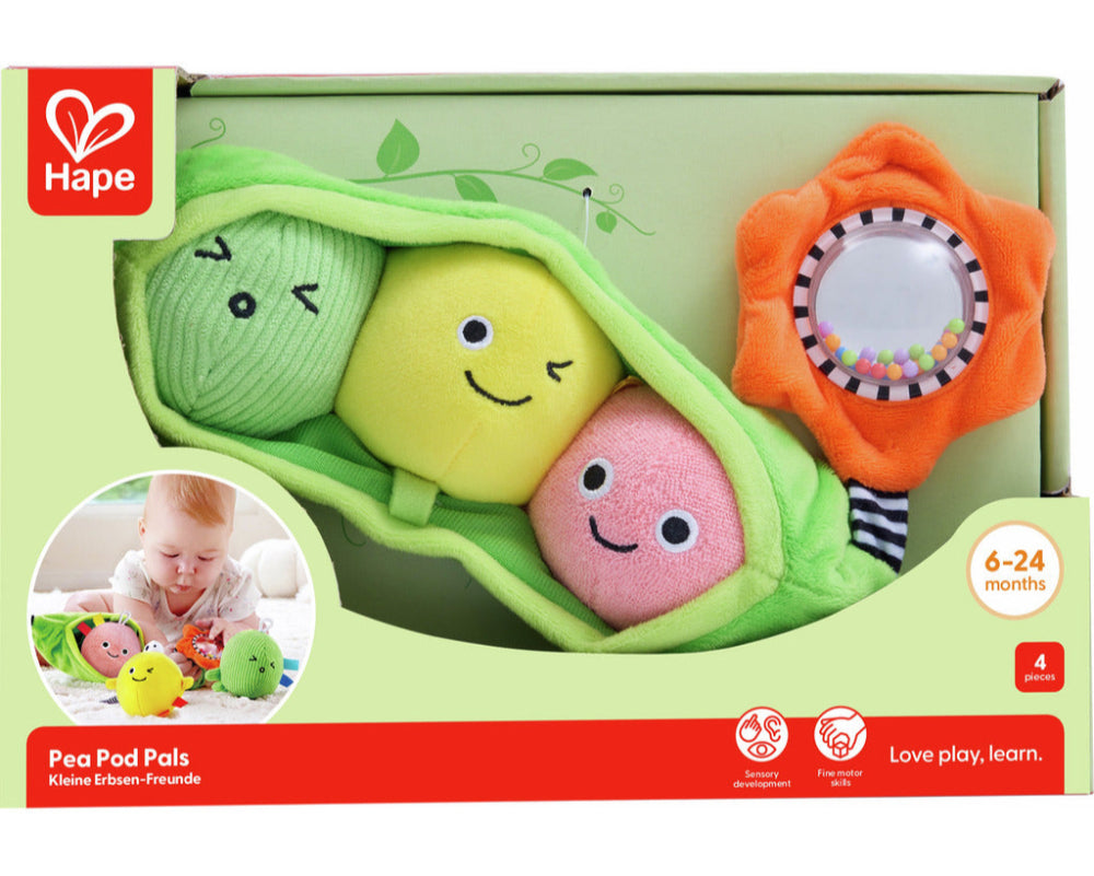 Hape pea pod pals 6 mnd+
