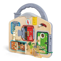 Hape activiteitenbord sluiten met licht 3 jr+
