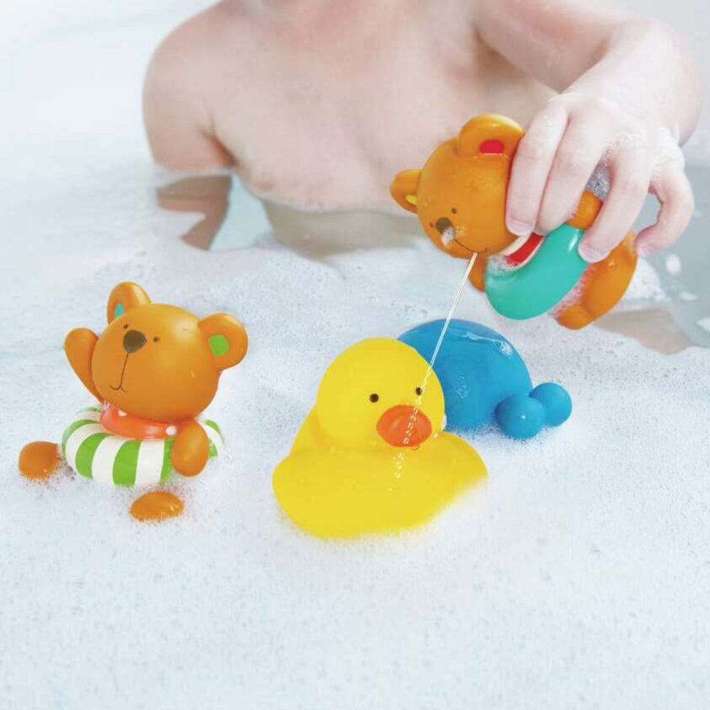Hape badfiguren set Teddy and Friends 0 jr+ 6943478016842