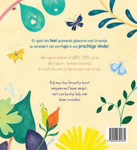 Het kleine bezorgde rupsje 3 jr+