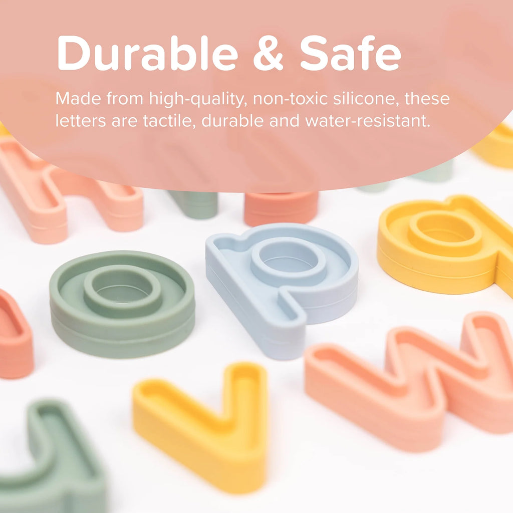 Inspire my play Alfabet hoofdletters 3 jr+ silicone