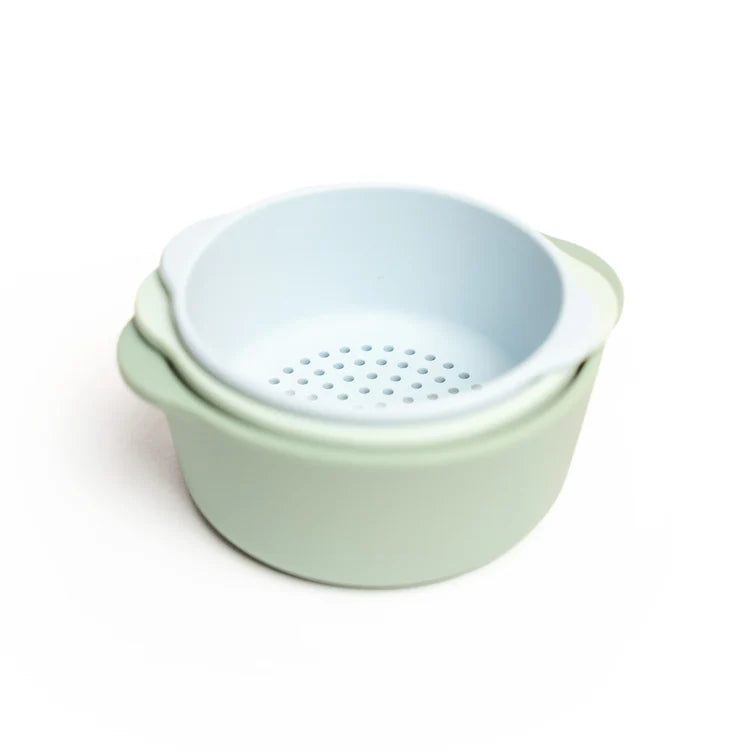 Inspire my play nesting bowl set green blue 6 mnd+ 5060812600107
