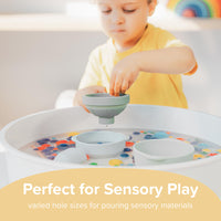 Inspire my play nesting funnel set coral yellow 18 mnd+