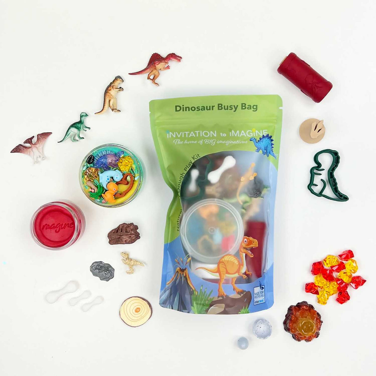 Invitation to Imagine Busy Bag Dinosaur 6154333994902