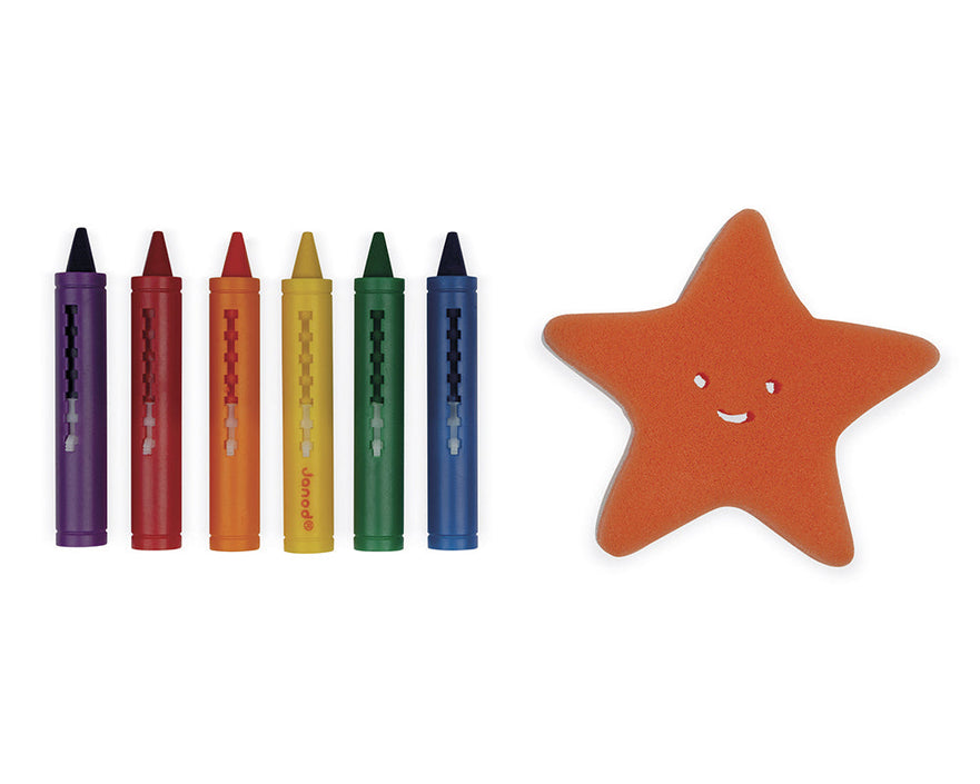 JANOD badspeelgoed Kleuren in bad 3 jr+