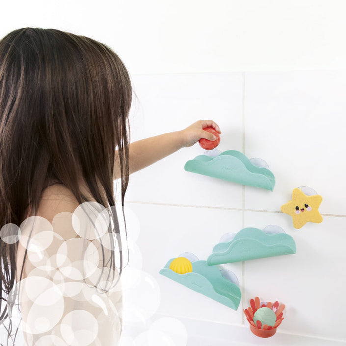 JANOD badspeelgoed ballenbaan 1 jr+3